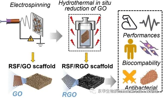 《Colloid Surface B》东华大学张耀鹏：高强、导电、抗菌丝素蛋白复合组织工程支架